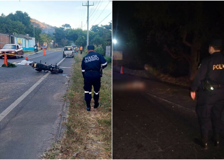 Dos personas fallecen en distintos accidentes viales