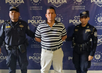 Capturan en Santa Tecla a Héctor Mauricio Martínez Gutiérrez, alias “Crazy”, pandillero de la MS-13