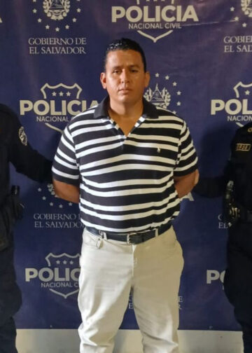 Capturan en Santa Tecla a Héctor Mauricio Martínez Gutiérrez, alias “Crazy”, pandillero de la MS-13