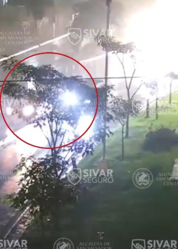 Cámaras de SivarSeguro registran dos accidentes consecutivos en Los Próceres