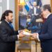 12 nuevos embajadores entregan cartas credenciales al Vicepresidente Félix Ulloa