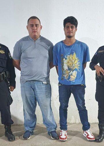 Dos hombres detenidos por pelea en un baile en Chalatenango