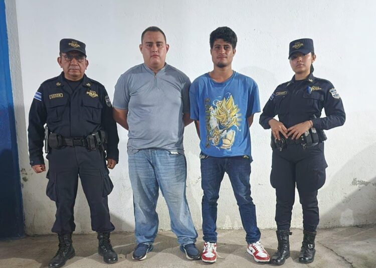 Dos hombres detenidos por pelea en un baile en Chalatenango