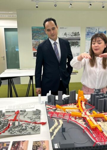 Embajada salvadoreña impulsa cooperación con experto líder en arquitectura sostenible de Singapur