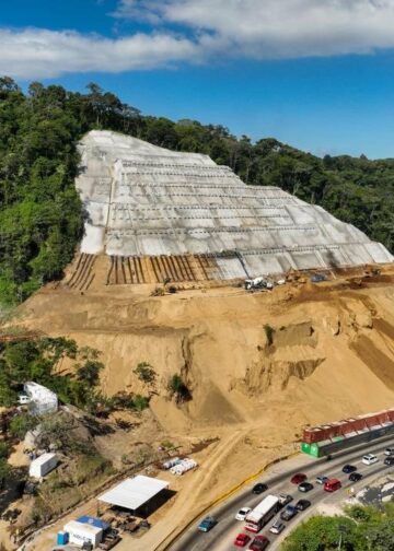 Trabajos en Los Chorros avanzan para reforzar la seguridad vial y prevenir deslizamientos