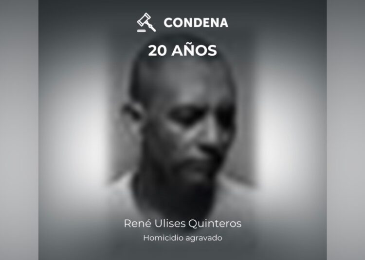 20 años de prisión para pandillero de la MS por cometer homicidio