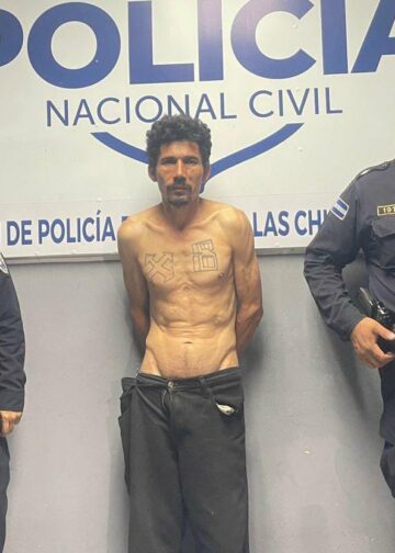Pandillero salvadoreño es deportado desde Guatemala tras años de delinquir en Izalco
