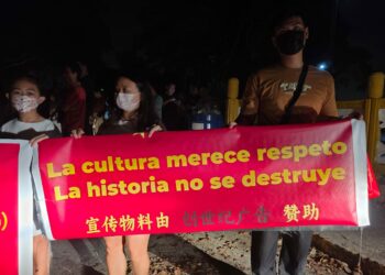 Comunidad chino panameña reclama respeto a su memoria histórica tras destrucción de monumento