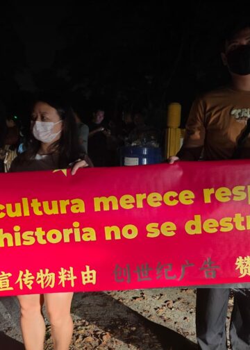 Comunidad chino panameña reclama respeto a su memoria histórica tras destrucción de monumento