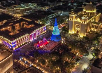 Más de 1,600 soldados y policías garantizarán seguridad en villa navideña del Centro Histórico de San Salvador