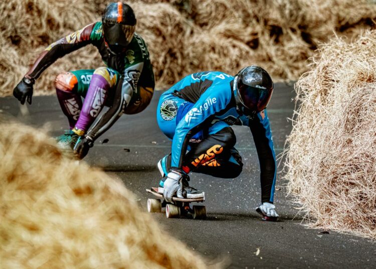 World Downhill Skateboarding Championship arranca su jornada final en Tamanique