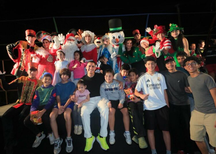 La magia llega a la residencial San Rafael de Santa Tecla