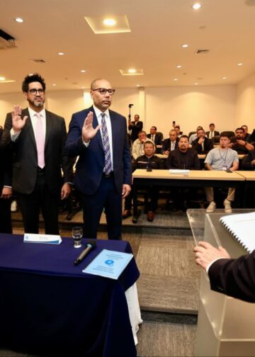 Yamil Bukele toma posesión como nuevo presidente de la FESFUT