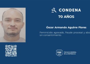 70 años de prisión para homicida de su pareja embarazada