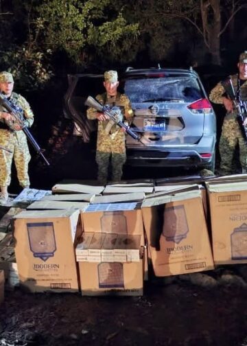 Encuentran abandonados $40 mil en cigarros de contrabando