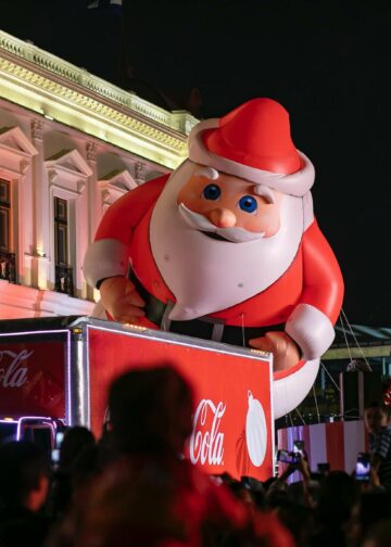 Hoy es el desfile de globos gigantes en el Centro Histórico