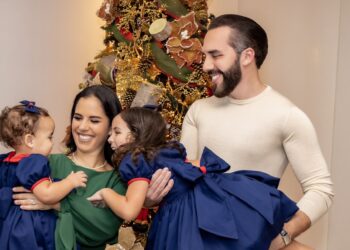 Familia presidencial envía mensaje de navidad y año nuevo a los salvadoreños