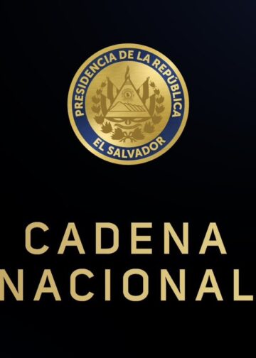 Cadena nacional por resumen de trabajo del Presidente Bukele