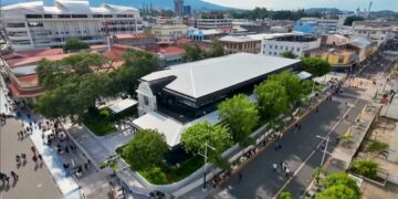 Plaza Universitaria del Centro Histórico está cerca de concluir su construcción
