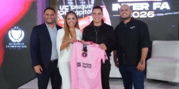 Alcaldía de La Libertad Sur firma convenio con Inter F.A para apoyar a jóvenes futbolistas