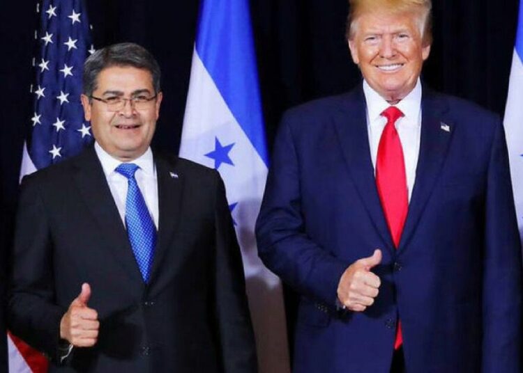 Juan Orlando Hernández agradece a Donald Trump y a Honduras en su primer mensaje en libertad