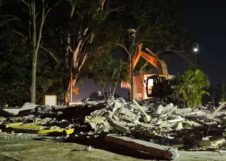 Indignación y consternación tras demolición de monumento chino en Panamá