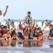 Familias abarrotan las playas y disfrutan la temporada en un ambiente seguro