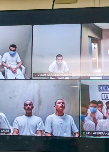 Inicia juicio masivo contra miembros de la MS capturados bajo el Régimen de Excepción