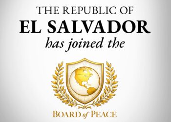 Salvador se incorpora como miembro fundador de «Board Of Peace»