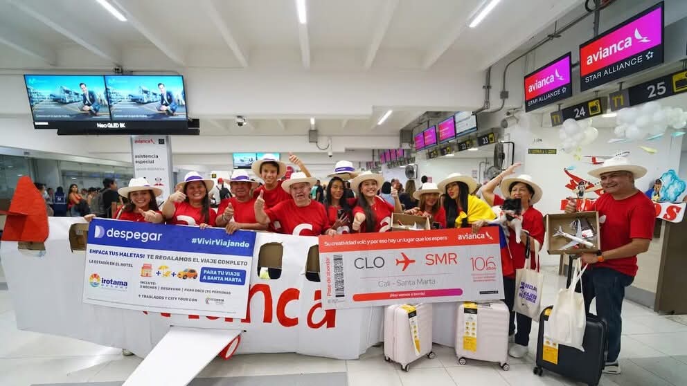 Avianca convierte un sueño de Año Nuevo en un viaje real para familia viral