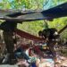 Infantes de Marina interceptan campamento clandestino en Jiquilisco