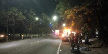 Adulto mayor fallece tras ser atropellada en la autopista a Comalapa, sector colonia Montelimar