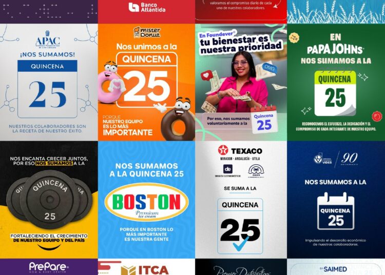 Presidente Bukele destaca amplia participación empresarial en la Quincena 25