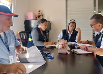 Ministerio de Trabajo inspecciona condiciones de empleados municipales de La Libertad Sur