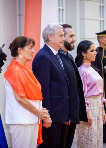 Presidente Bukele recibe al presidente electo de Chile