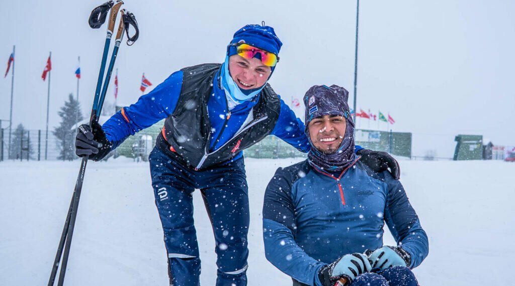 David Chávez hae historia como primer salvadoreño en clasificar a los juegos paralímpicos de invierno