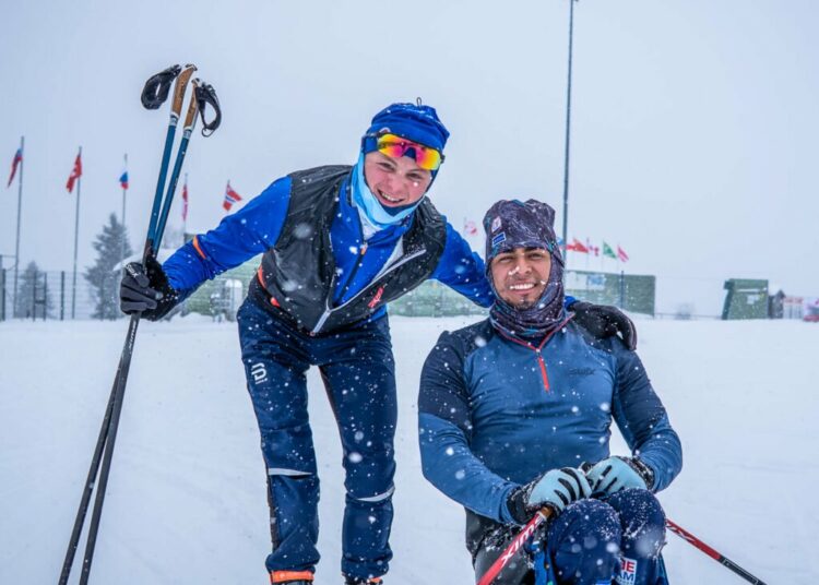 David Chávez hae historia como primer salvadoreño en clasificar a los juegos paralímpicos de invierno