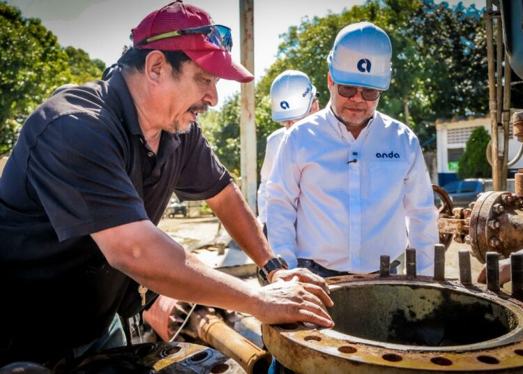 ANDA realiza mantenimiento estratégico en el Sistema Zona Norte para mejorar el servicio de agua potable