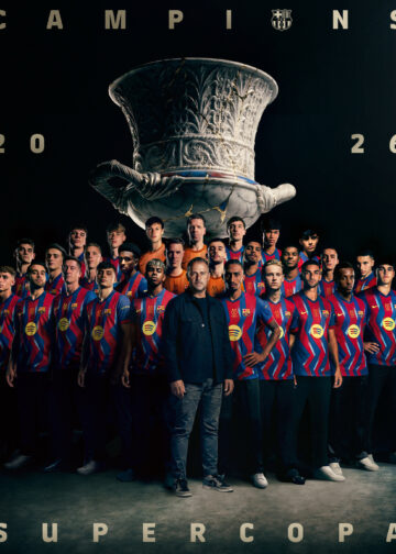 Barcelona se impone al Real Madrid y levanta la Supercopa de España