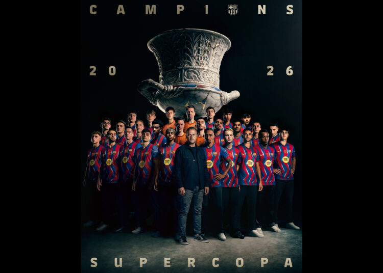 Barcelona se impone al Real Madrid y levanta la Supercopa de España