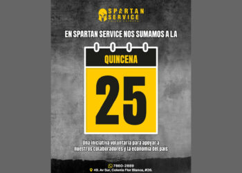 Spartan Service se une a la Quincena 25 en apoyo a sus colaboradores