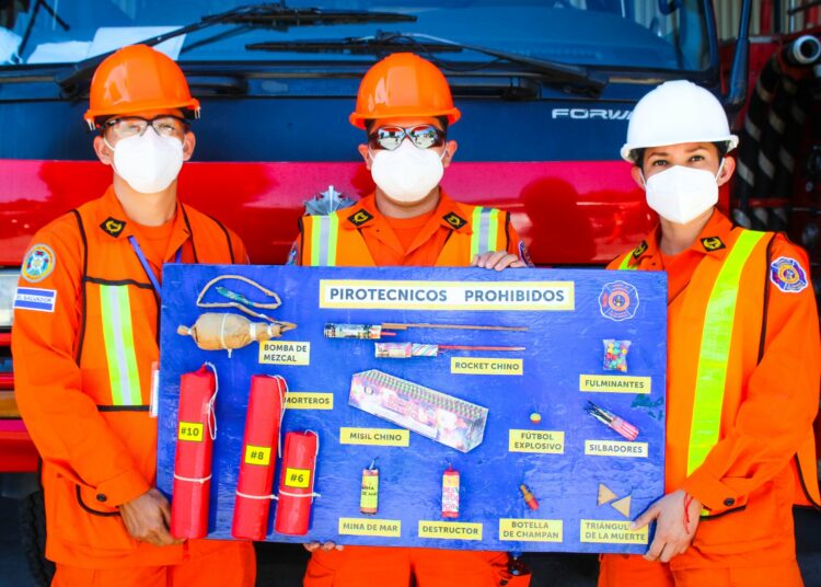 Más de 45 mil productos pirotécnicos prohibidos fueron decomisados durante el Plan Fin de Año