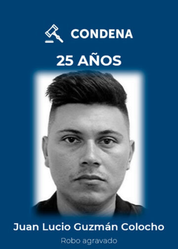 Condenan a 25 años de prisión a hombre por robos armados en San Marcos