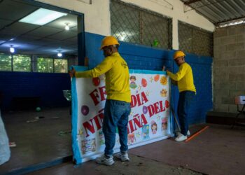 Centro Escolar Valle El Matazano inicia proceso de renovación como parte del programa Dos Escuelas X Día