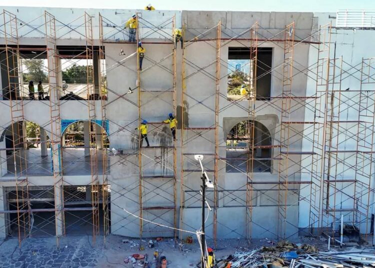 Avanzan trabajos de renovación en el Mercado Cuscatlán