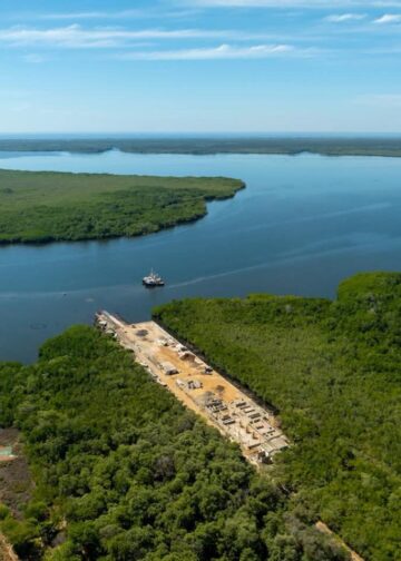 Puerto El Triunfo recibe inversión histórica en su estación acuícola tras años sin atención