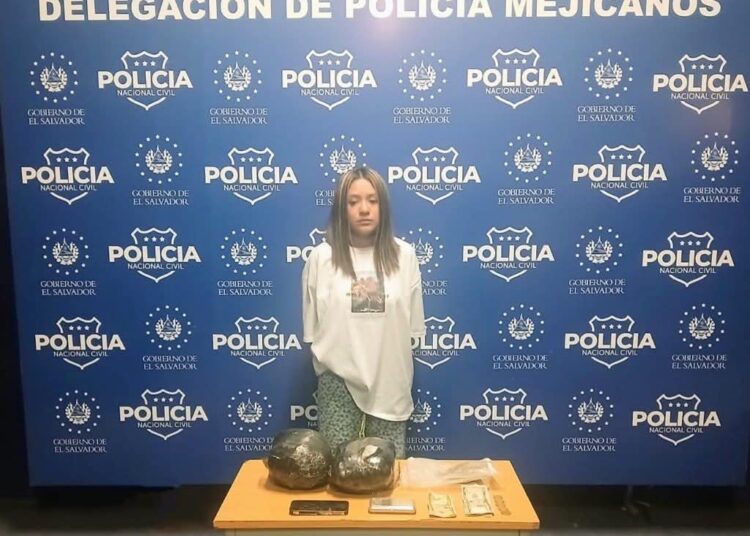 Capturan a joven con marihuana durante patrullaje en Ayutuxtepeque