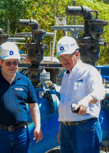 ANDA realiza trabajos de mantenimiento para mejorar el abastecimiento de Agua Potable en San Salvador