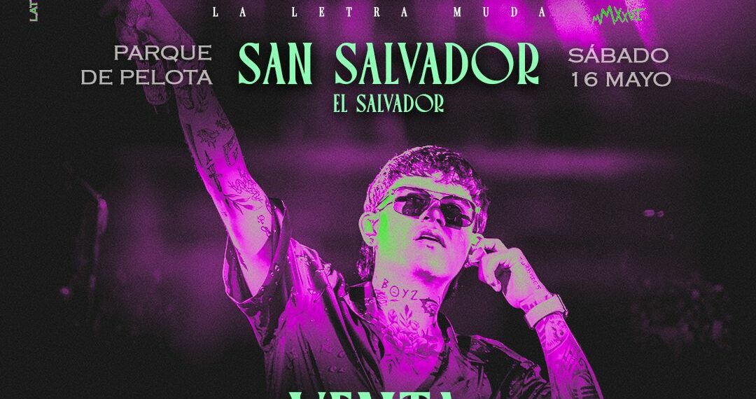 Cosmo Producciones anuncia venta general de entradas para el concierto de Junior H