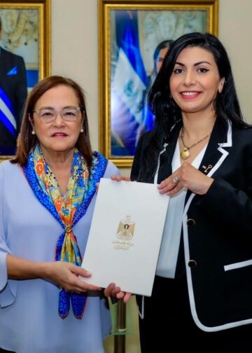 El Salvador reafirma lazos diplomáticos con Palestina